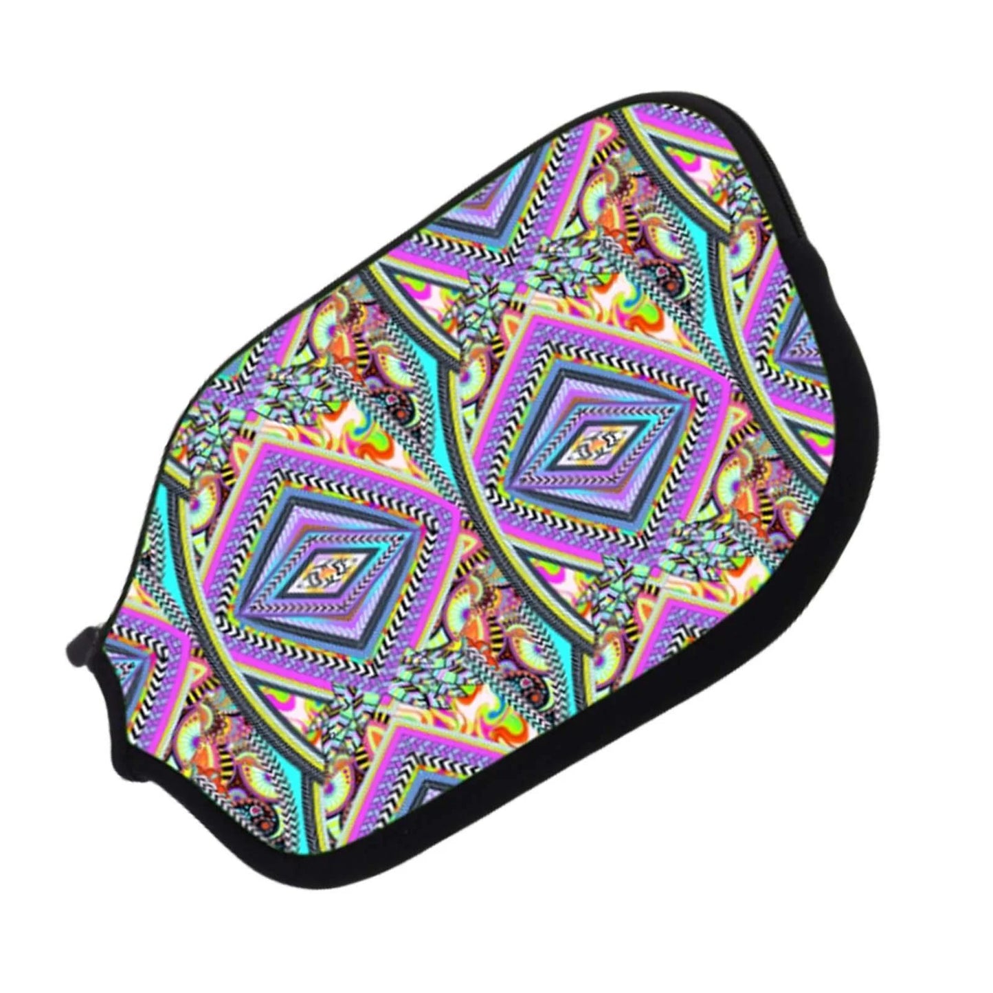 Neoprene Pickleball Paddle Cover Pickleball Protection Zipper Rackets Sleeve Geometry