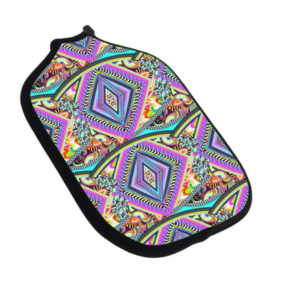 Neoprene Pickleball Paddle Cover Pickleball Protection Zipper Rackets Sleeve Geometry